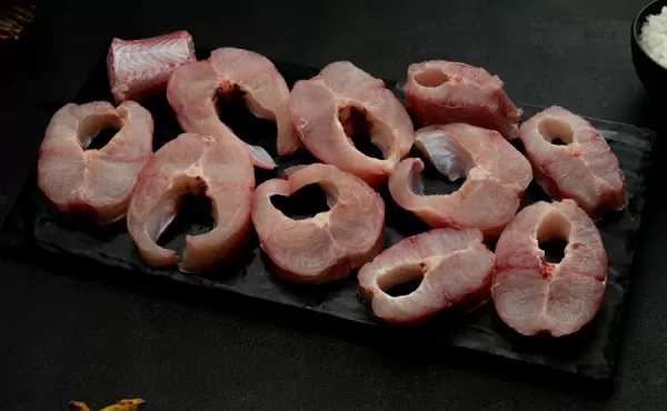 Murrel ( Koremenu) Steaks with Head