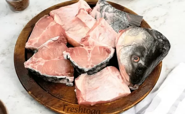 Catla (Theppu) Medium Bengali Cut (With Head)